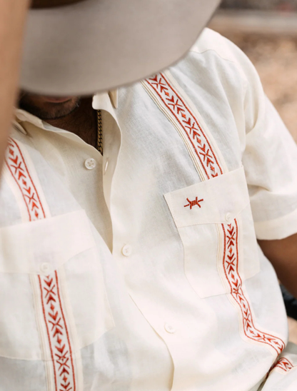 Texas Standard Tejas Guayabera in Gabriel
