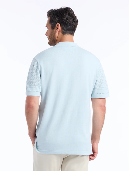 Robert Graham Men's Delmar Short Sleeve Sweater