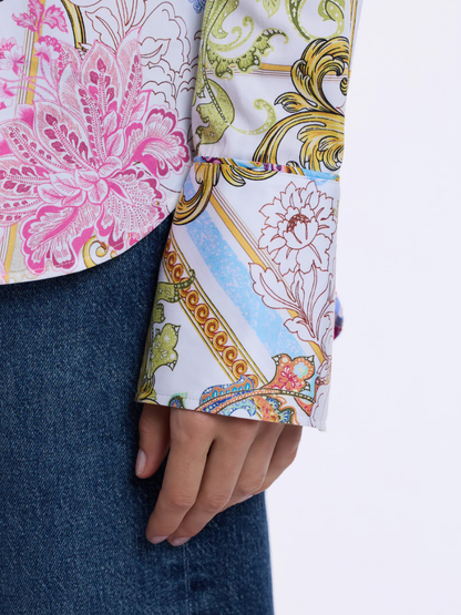 Robert Graham Women's Priscilla Long Sleeve Shirt