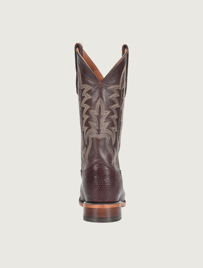 Justin Boots Reposado 12" Lizard Cowboy Boots