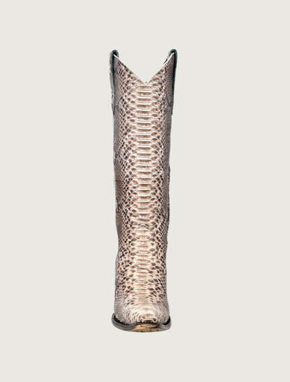 Corral Genuine Full Python Tall Top Cowgirl Boots