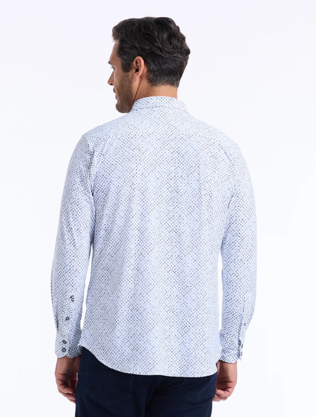 Robert Graham Men's Montagu Long Sleeve Button Down Shirt