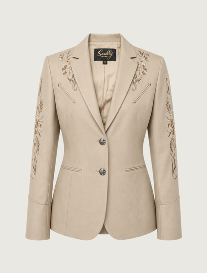 Scully Women's Embroidered Western Blazer
