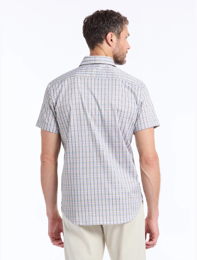 Robert Graham Men's Abbotswell Short Sleeve Button Down Shirt