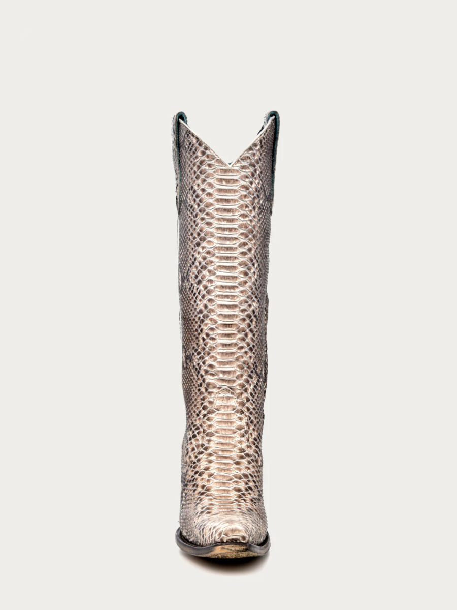Corral Women's Genuine Full Python Tall Top Cowboy Boots
