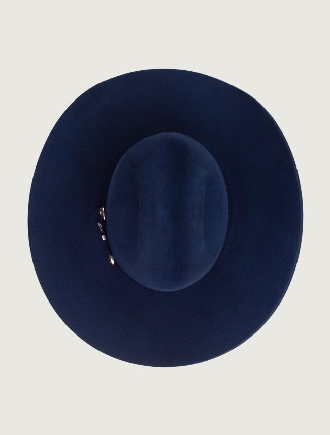 Resistol 6X Midnight Cowboy Hat in Navy