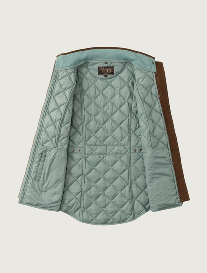 Madison Creek Vista Quilted Nylon Vest in Topaz