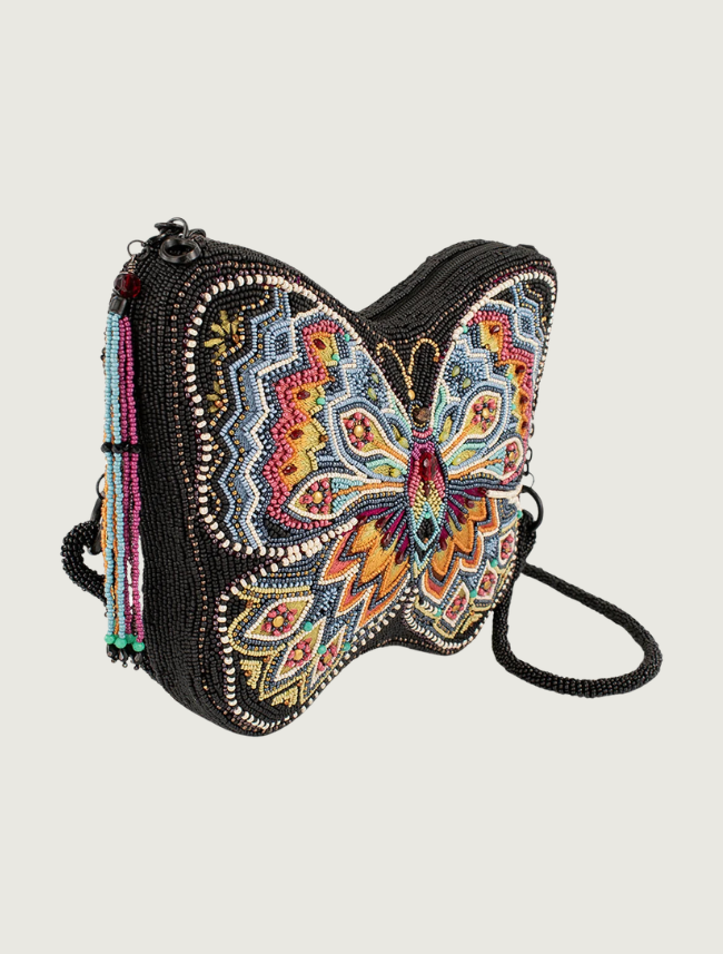 Mary Frances Indie Butterfly Crossbody Handbag