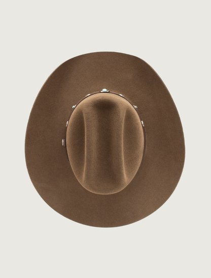 Stetson Payton Wool Felt Cowboy Hat in Mink
