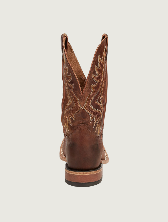 Tony Lama Avett Goat Cowboy Boots in Honey Brown