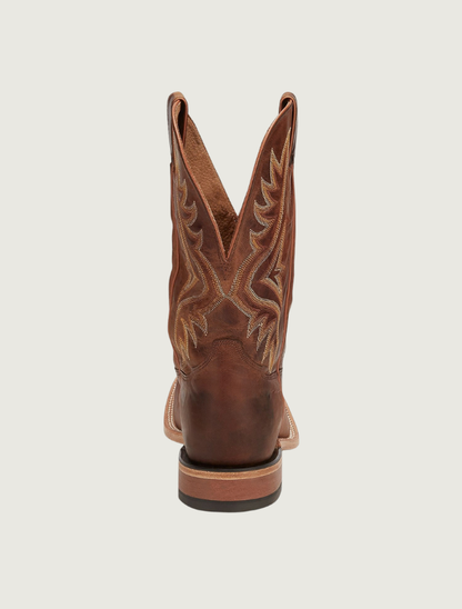 Tony Lama Avett Goat Cowboy Boots in Honey Brown