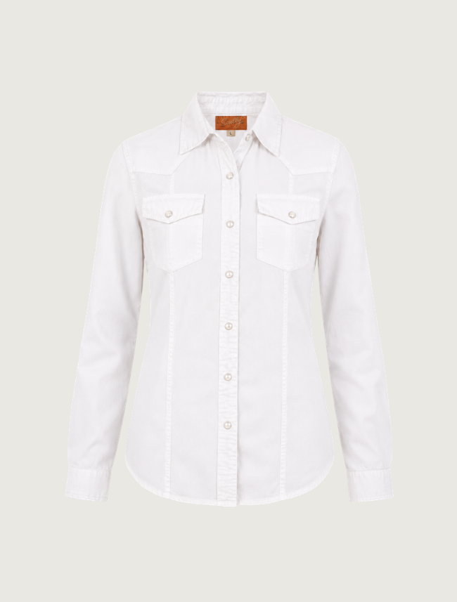 Scully Women's Plain Western Snap Front Shirt