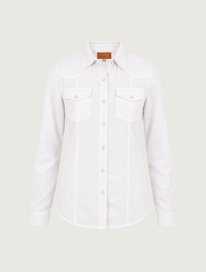 Scully Women's Plain Western Snap Front Shirt
