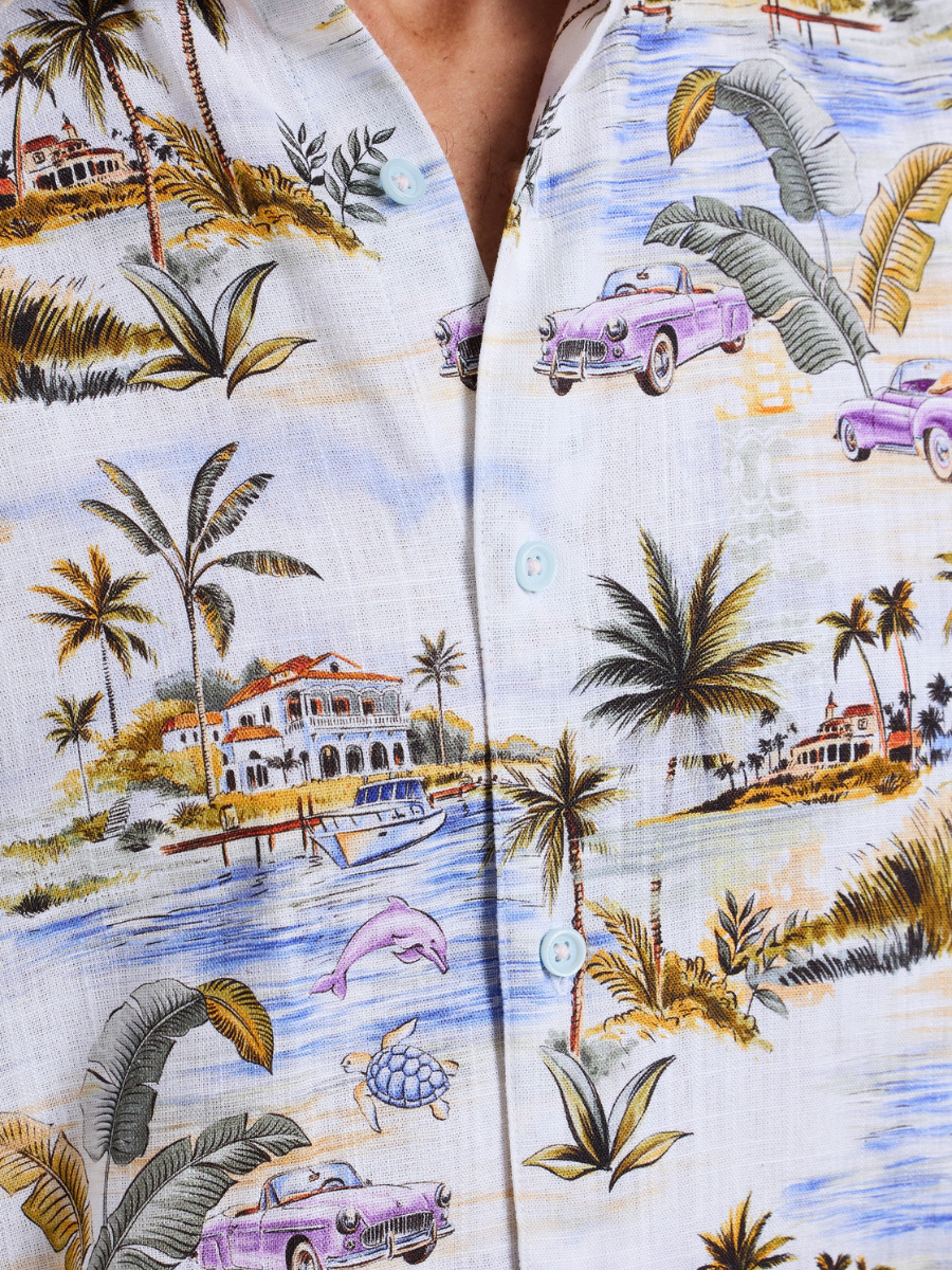 Robert Graham Curtis Short Sleeve Button Down Shirt