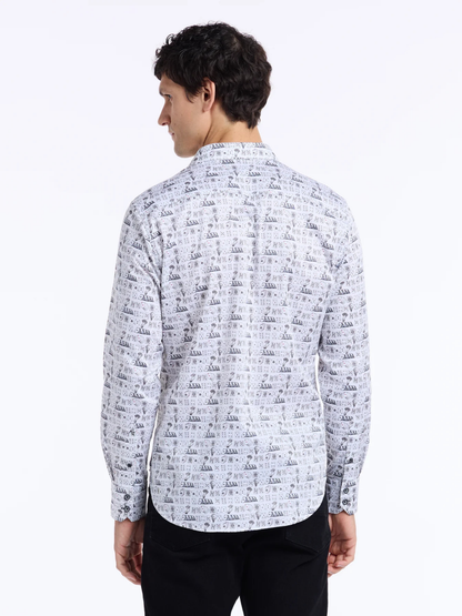 Robert Graham "52 Pick Up" Long Sleeve Woven Shirt