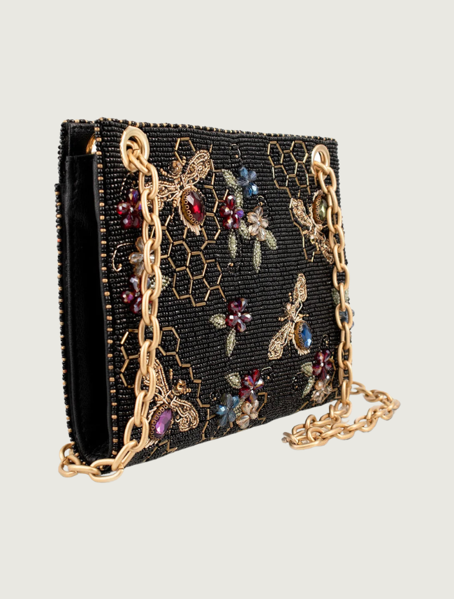 Mary Frances Haute Hive Bee Crossbody Handbag