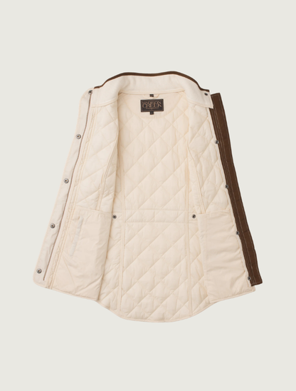 Madison Creek Vista Quilted Nylon Vest in Snow