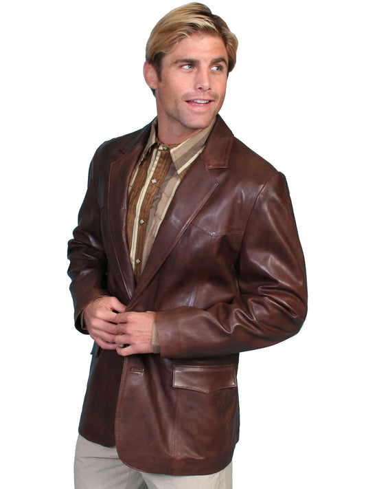 Lambskin Men's Blazer