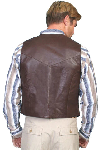 Mavericks Brown Soft Touch Lamb Vest