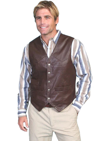 Mavericks Brown Soft Touch Lamb Vest