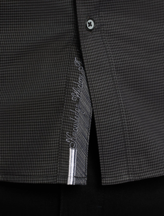 Robert Graham Men's Kenmare Long Sleeve Button Down Shirt in Charcoal