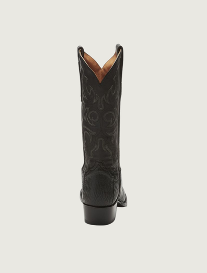 Tony Lama Nacogdoches Black Lizard Cowboy Boots