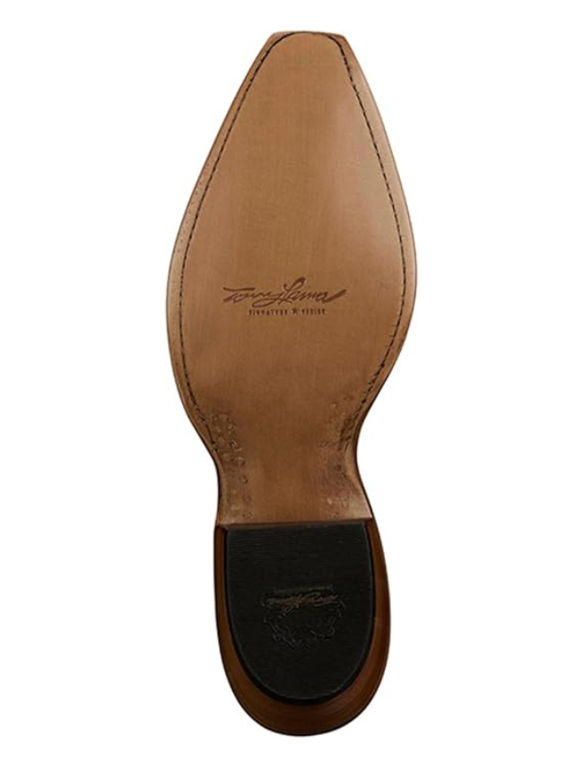 Tony Lama Women's Kango Tobac Ostrich Snip Toe Boots