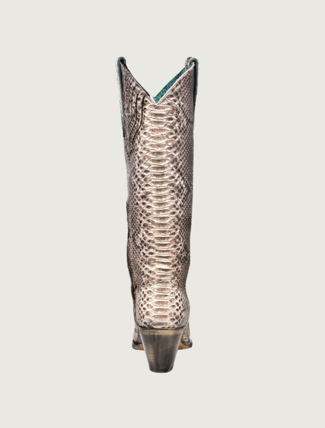 Corral Genuine Full Python Tall Top Cowgirl Boots
