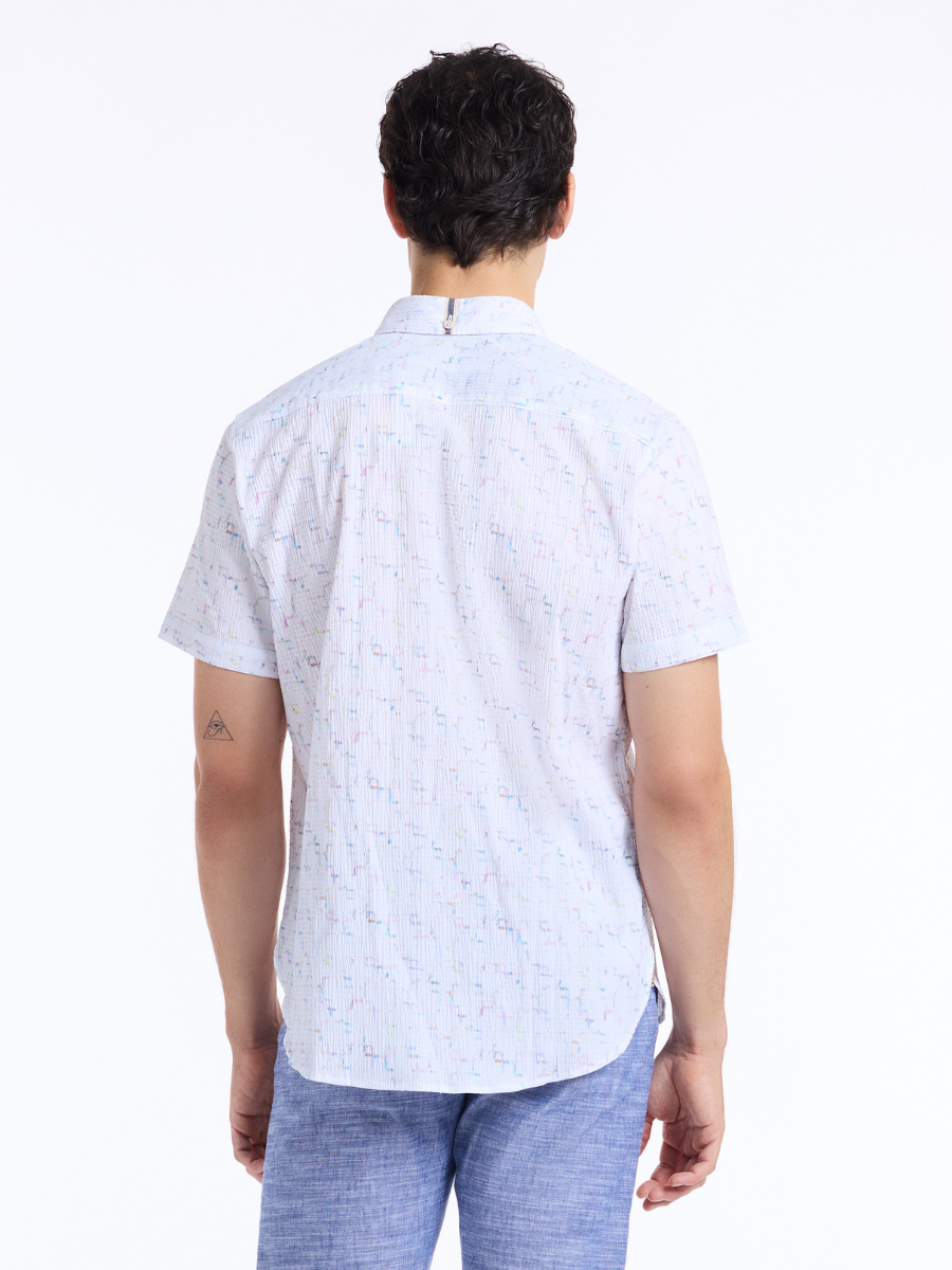 Robert Graham Kingshold Short Sleeve Button Down Shirt