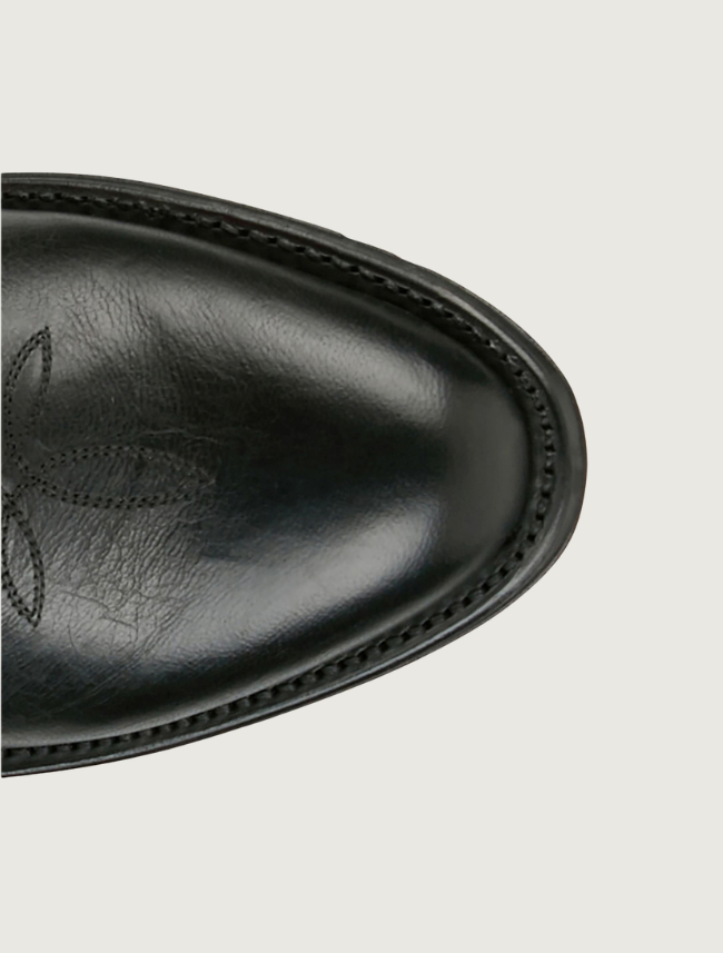 Tony Lama Marco Goat Cowboy Boots in Black