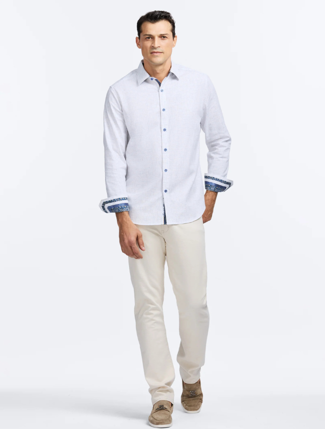 Robert Graham Men's Camden Long Sleeve Button Down Shirt