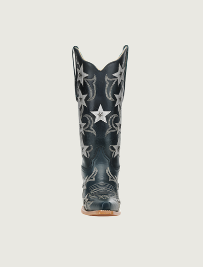 Corral Navy Blue Stars & Studs Cowgirl Boots