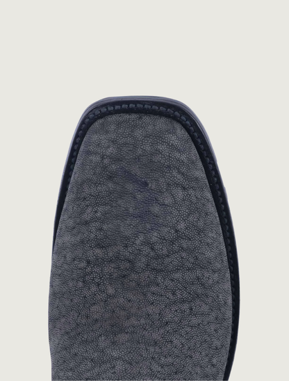 Rios of Mercedes Elephant Milan Cowboy Boots in Granite
