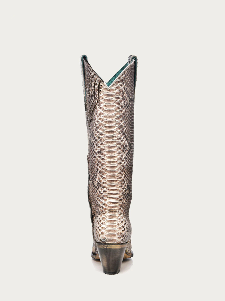 Corral Women's Genuine Full Python Tall Top Cowboy Boots