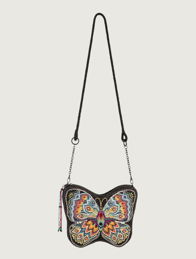 Mary Frances Indie Butterfly Crossbody Handbag
