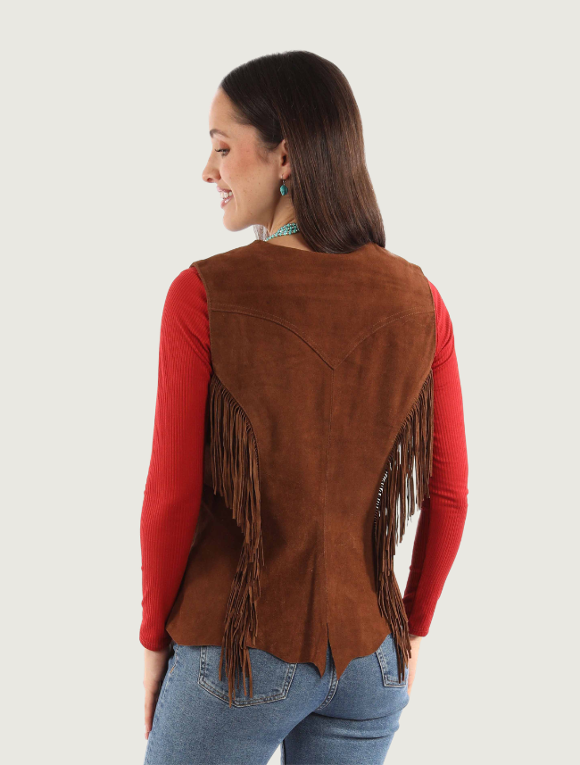 Women's Fringe Vest