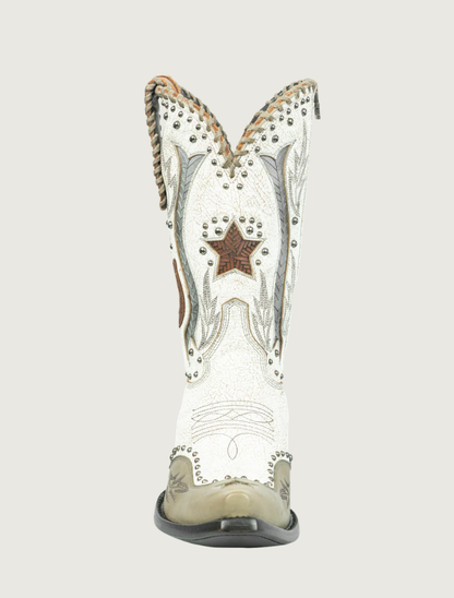 Double D Ranch Best Dressed Taupe Cowboy Boots