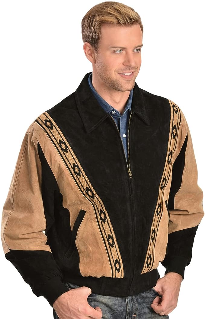 Mavericks Two Toned Boar Suede Rodeo Jacket