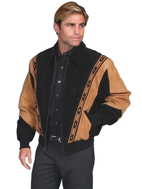 Boar Suede Rodeo Leather Jacket