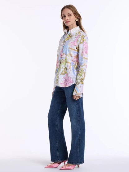 Robert Graham Women's Priscilla Long Sleeve Shirt