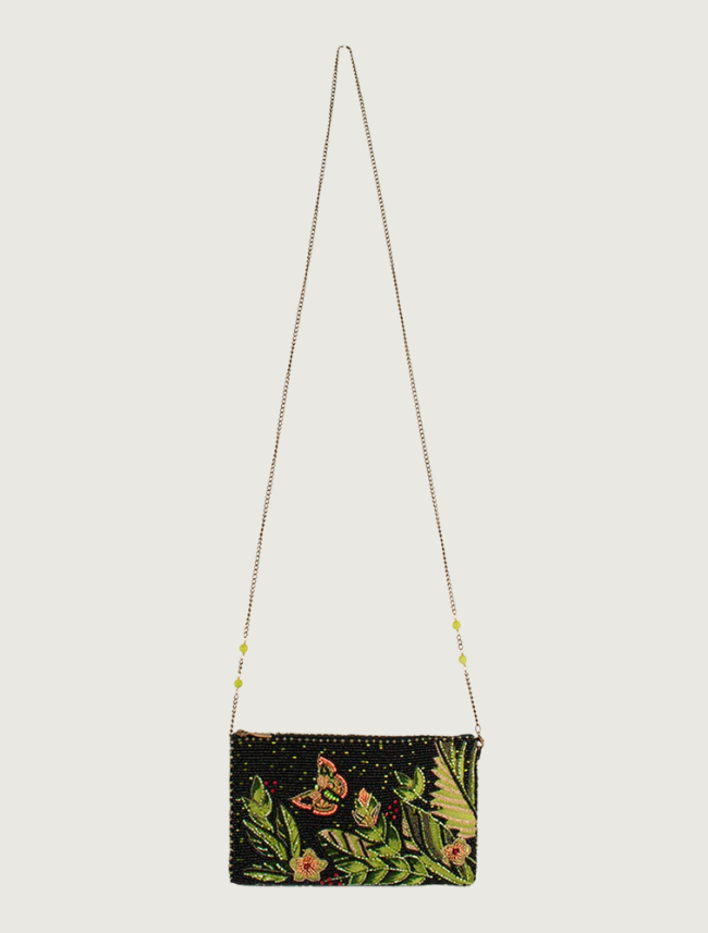 Mary Frances Enchanting Evening Butterfly Crossbody Phone Bag