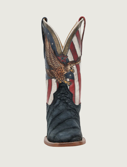 Corral Liberty Eagle Alligator Cowboy Boots