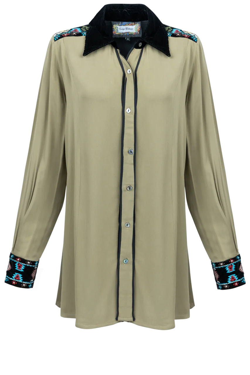 Vintage Collection Olive Shadow Shirt