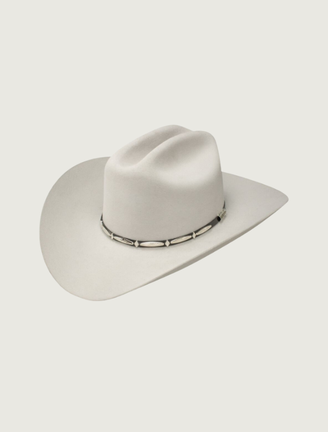 Stetson 6X Del Norte Felt Cowboy Hat-Silver