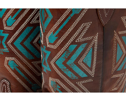 Corral Embroidery Tan/Turquoise Boots