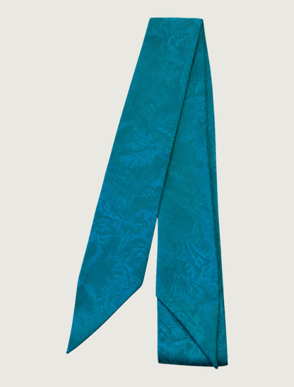 Wyoming Traders Skinny Jacquard Silk Wild Rag