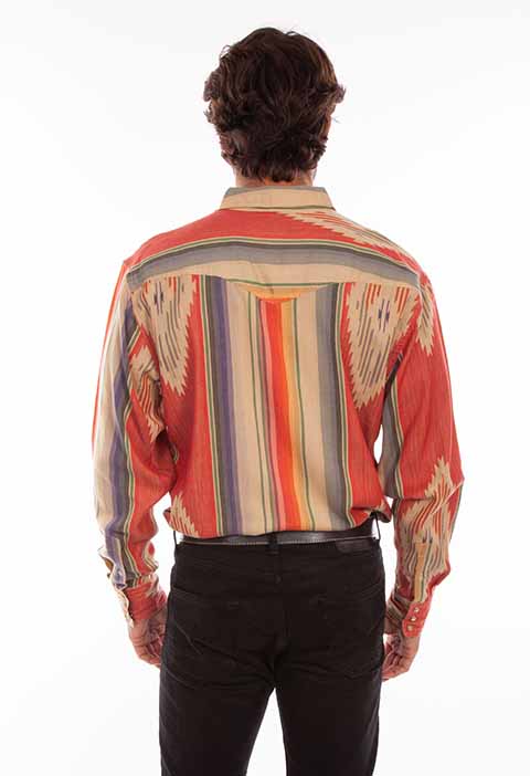 Scully Serape Fabric Weave Shirt