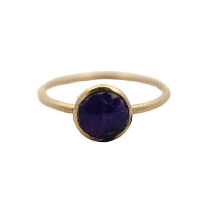 14K Yellow Gold Sugilite Ring