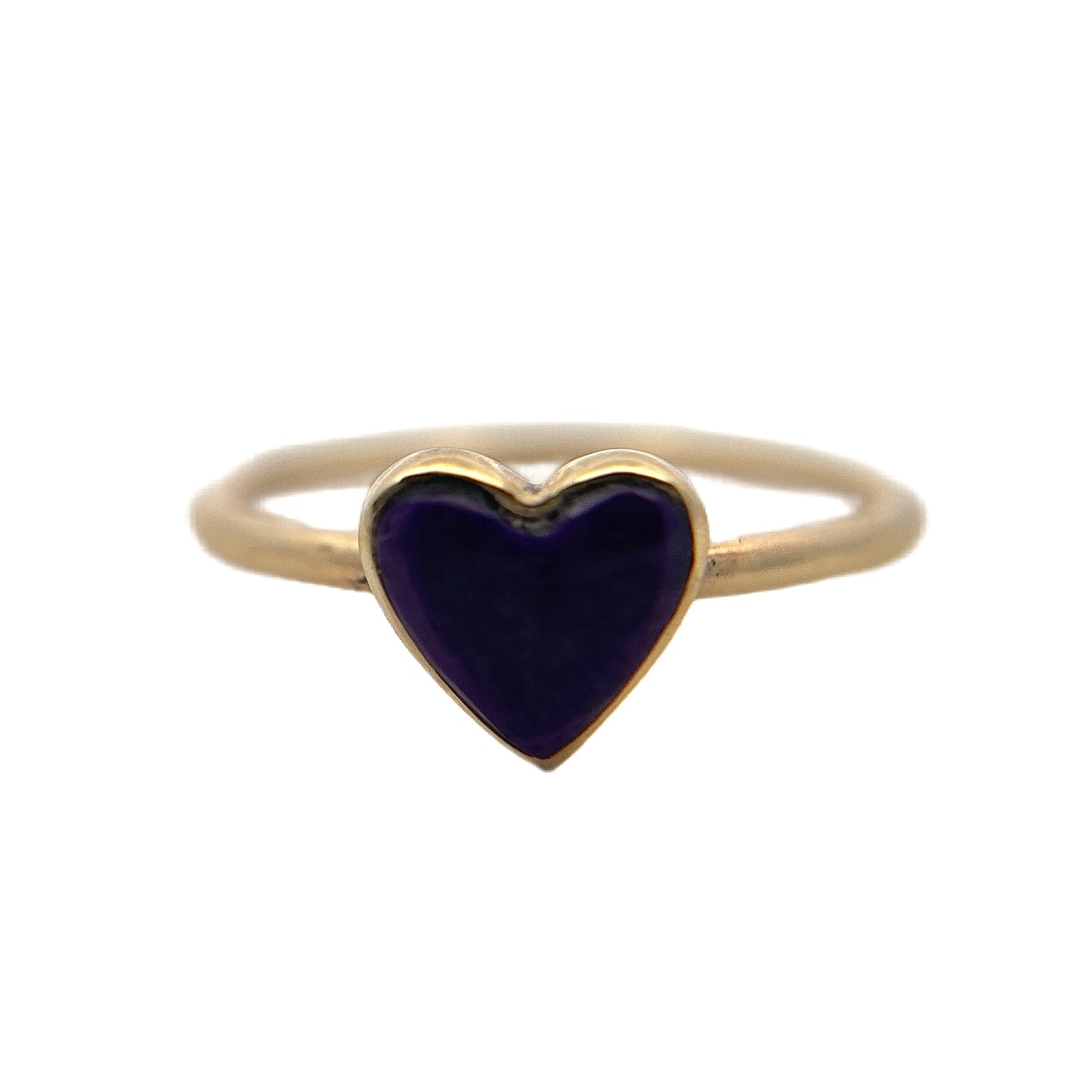 14K Yellow Gold Sugilite Ring