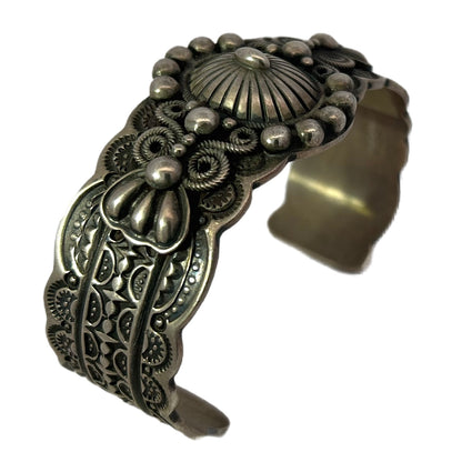 Darrell Cadman Sterling Silver Cuff Bracelet